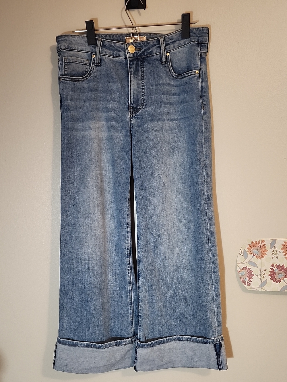 KUT Meg Fab-Ab High Rise Wide Leg/Size